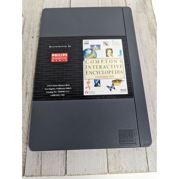 Compton's Interactive Encyclopedia Interactive Compact Disc Phillips CD-i - Picture 3 of 6